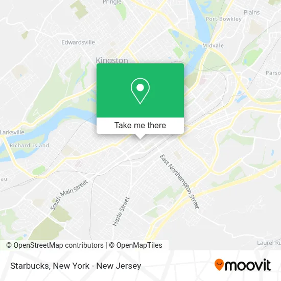STARBUCKS map