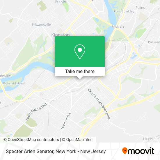 Specter Arlen Senator map