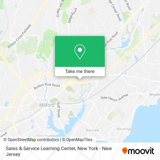 Mapa de Sales & Service Learning Center