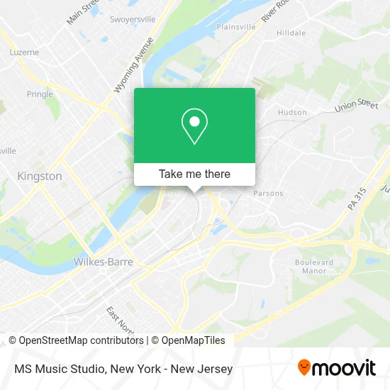 MS Music Studio map