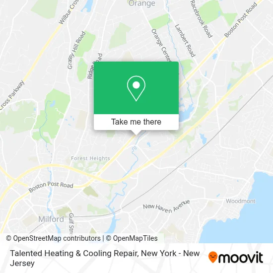 Talented Heating & Cooling Repair map