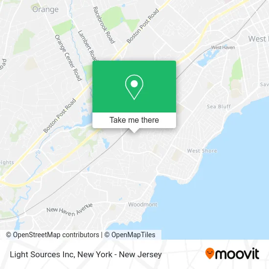 Light Sources Inc map