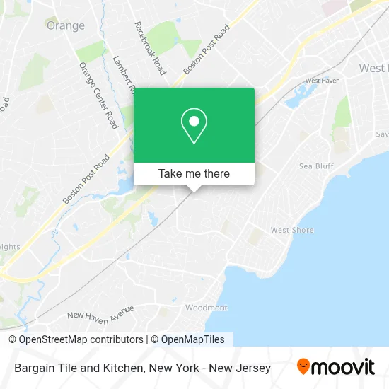 Bargain Tile and Kitchen map