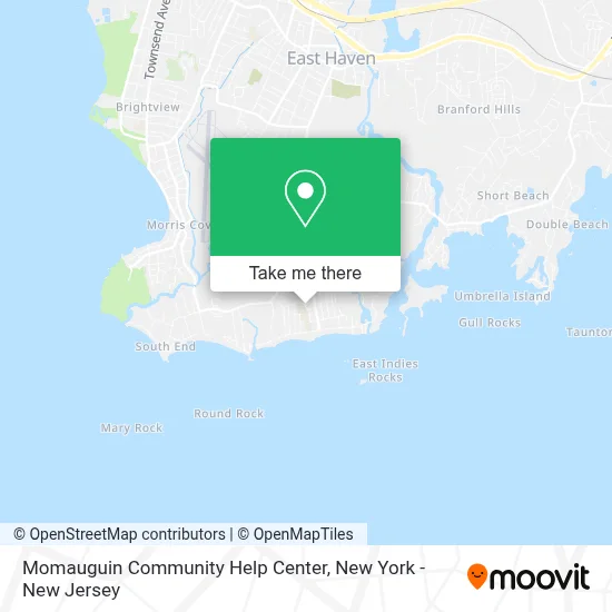 Momauguin Community Help Center map