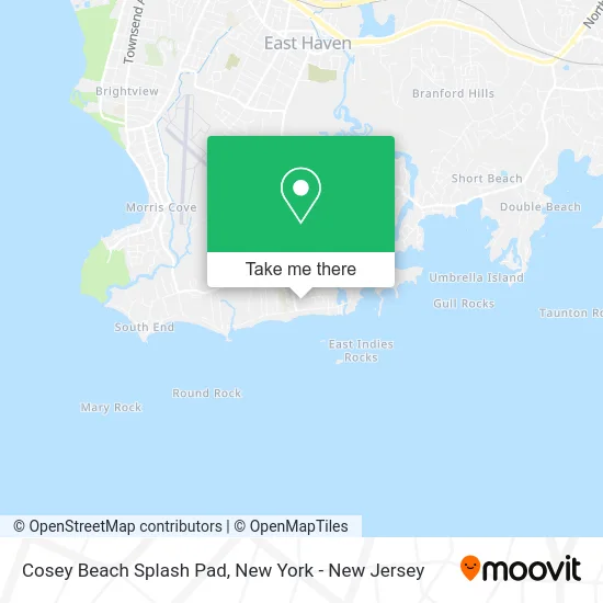 Cosey Beach Splash Pad map