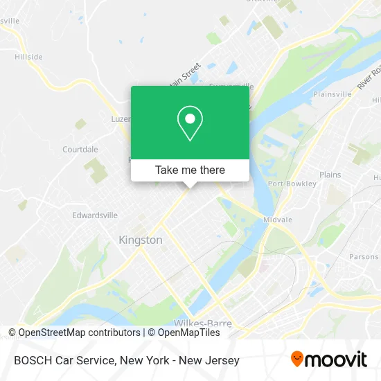 BOSCH Car Service map