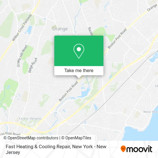 Mapa de Fast Heating & Cooling Repair