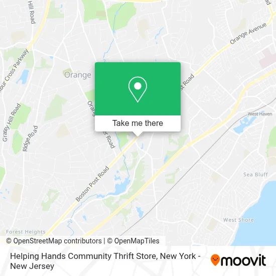 Helping Hands Community Thrift Store map
