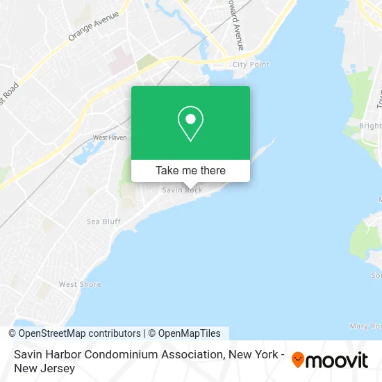 Savin Harbor Condominium Association map