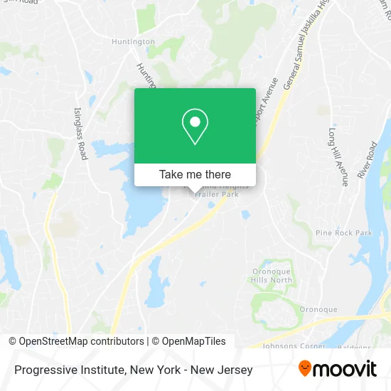 Progressive Institute map