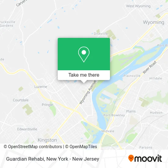 Guardian Rehabi map