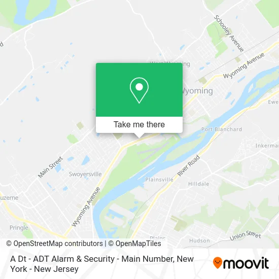 Mapa de A Dt - ADT Alarm & Security - Main Number