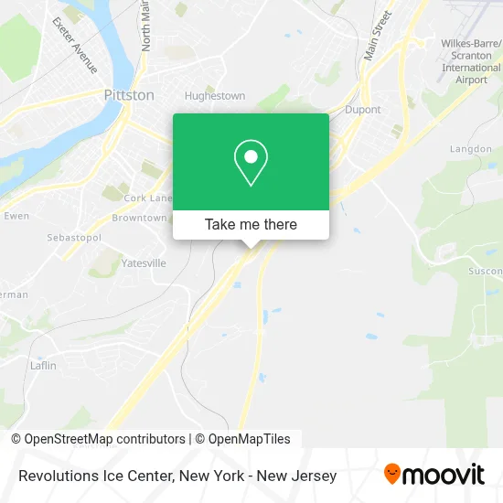 Revolutions Ice Center map