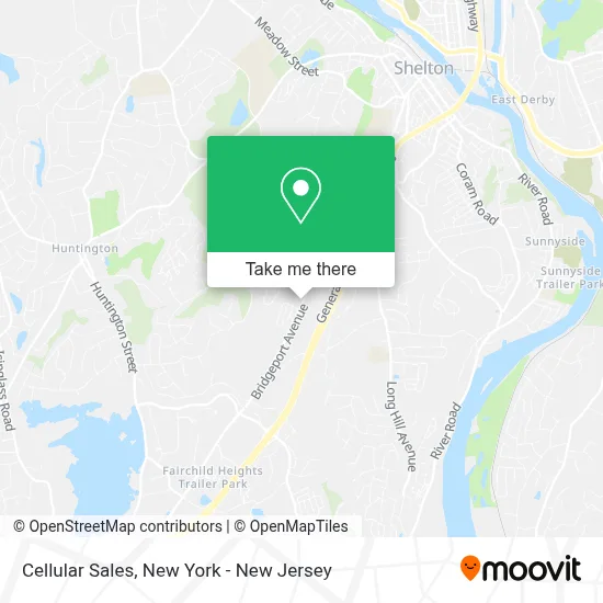 Cellular Sales map