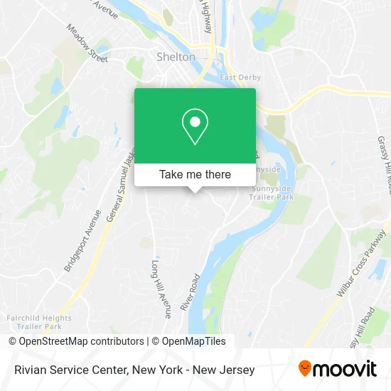Rivian Service Center map