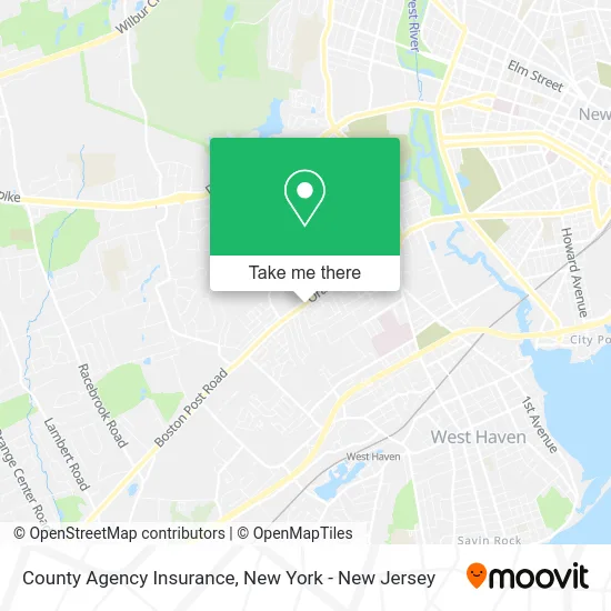 County Agency Insurance map
