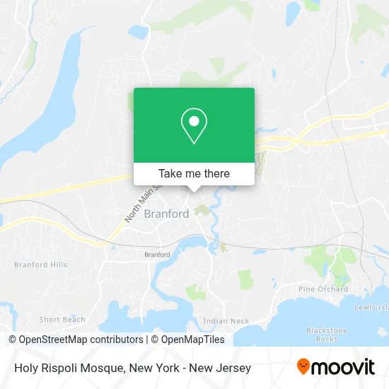 Holy Rispoli Mosque map