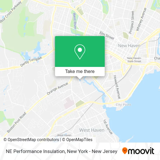 NE Performance Insulation map