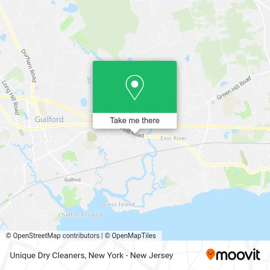 Unique Dry Cleaners map
