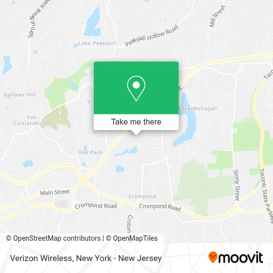 Verizon Wireless map