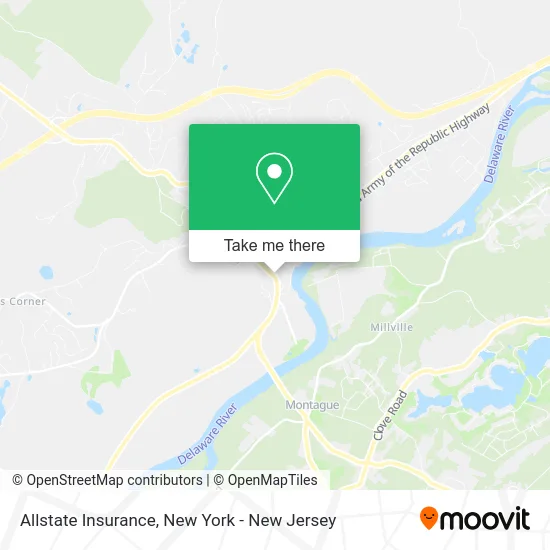 Allstate Insurance map