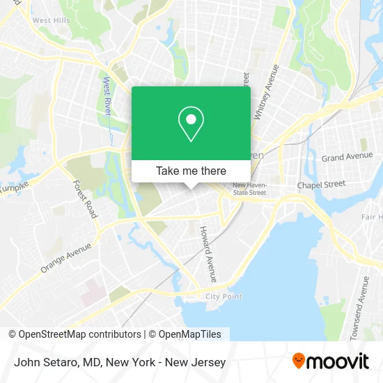 John Setaro, MD map