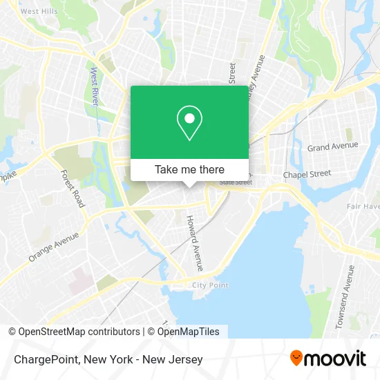 ChargePoint map