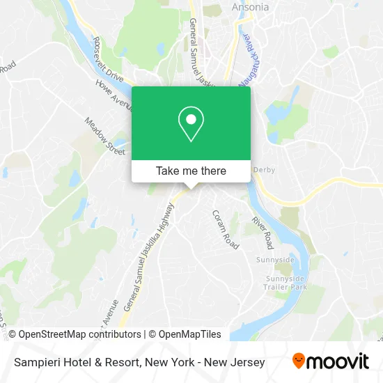 Sampieri Hotel & Resort map