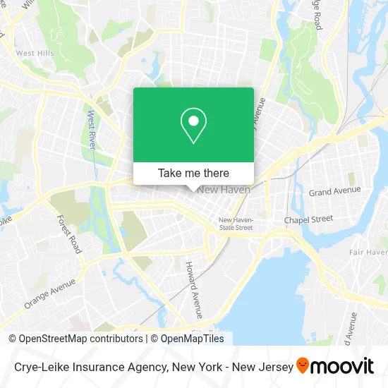 Crye-Leike Insurance Agency map