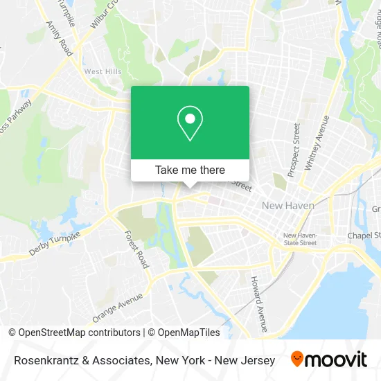 Rosenkrantz & Associates map