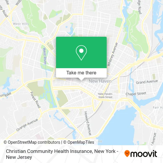 Christian Community Health Insurance map