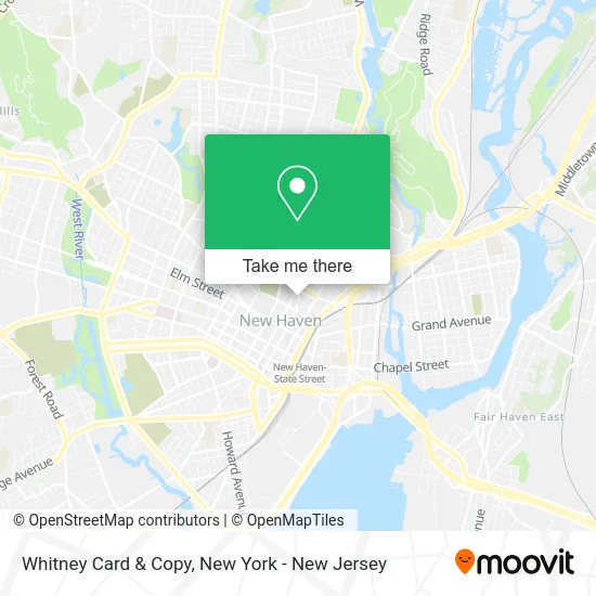 Whitney Card & Copy map