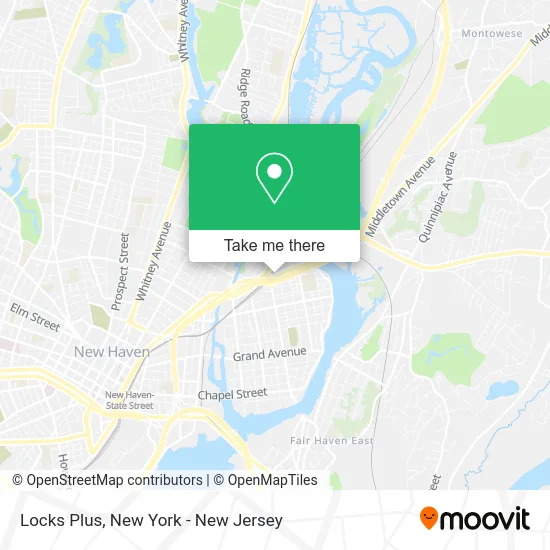 Locks Plus map