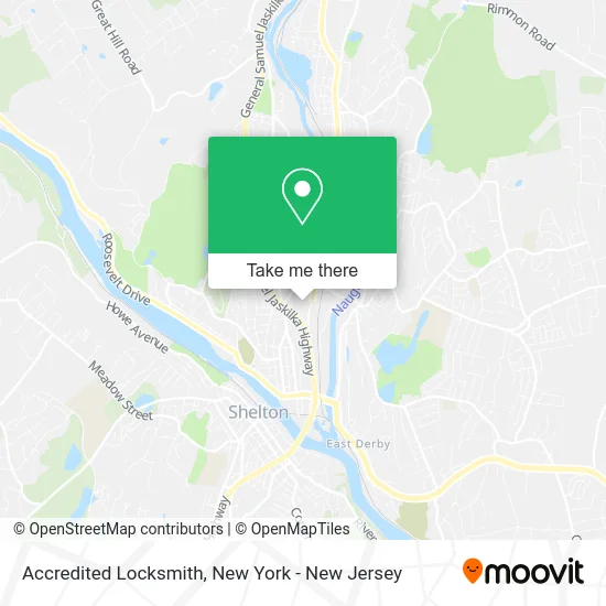 Accredited Locksmith map