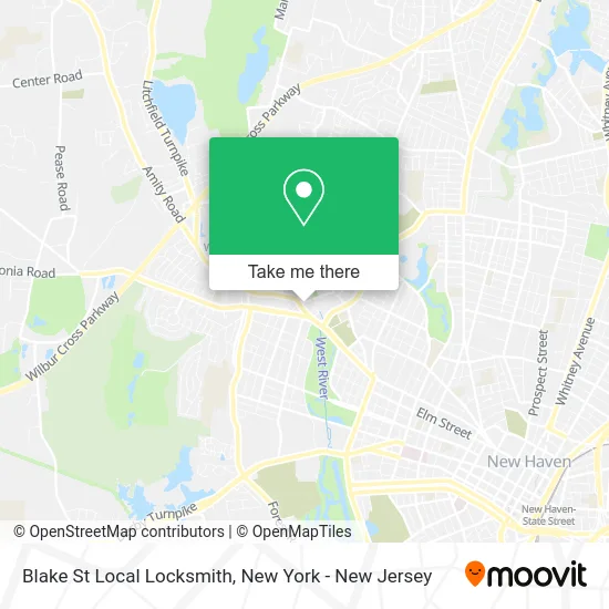 Blake St Local Locksmith map