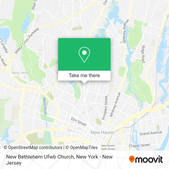 New Bethlehem Ufwb Church map