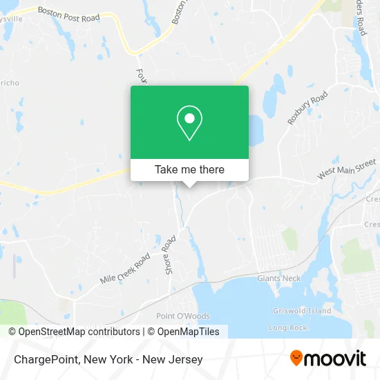 ChargePoint map