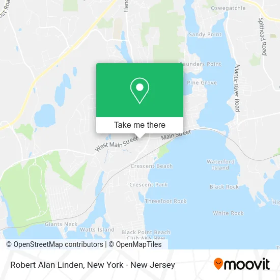 Robert Alan Linden map