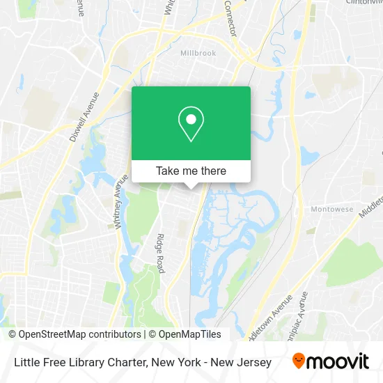 Little Free Library Charter map