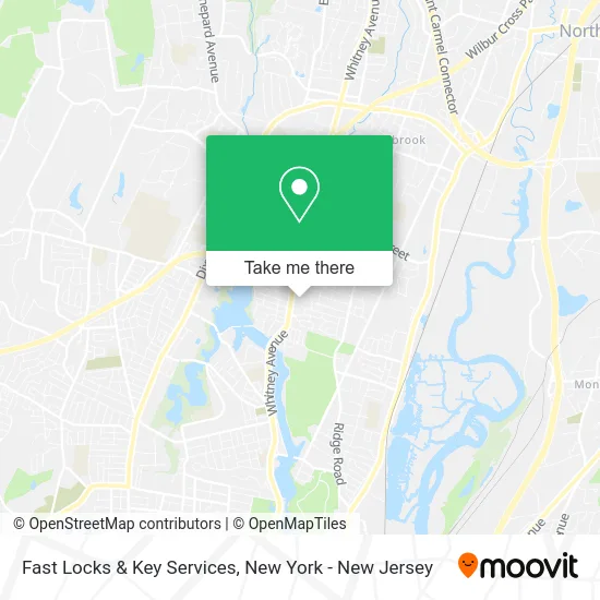 Fast Locks & Key Services map