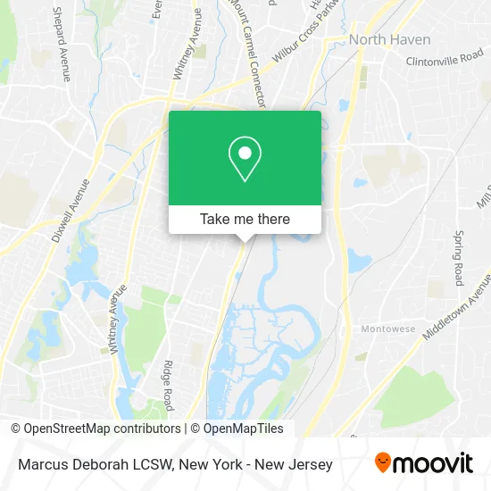 Marcus Deborah LCSW map