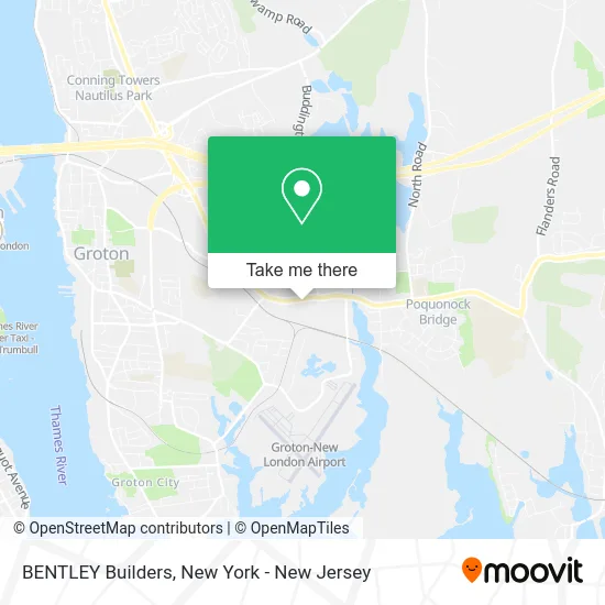 BENTLEY Builders map
