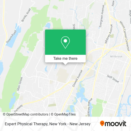 Expert Physical Therapy map