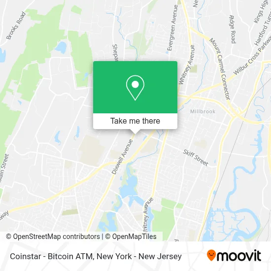 Coinstar - Bitcoin ATM map