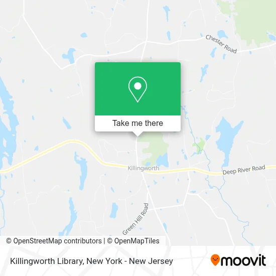 Killingworth Library map