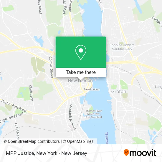 MPP Justice map