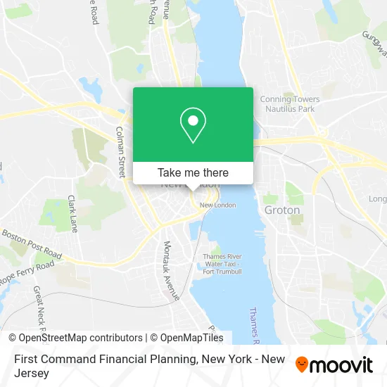 First Command Financial Planning map