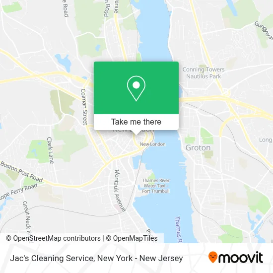 Jac's Cleaning Service map