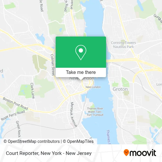 Court Reporter map