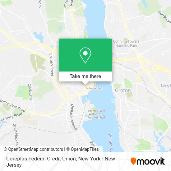 Coreplus Federal Credit Union map